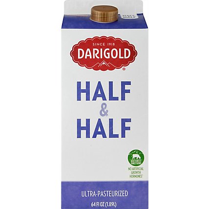 Darigold Half & Half - 1 Half Gallon - Image 2