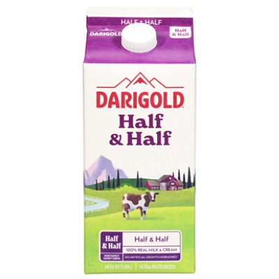 Half & Half, Half Gallon Carton