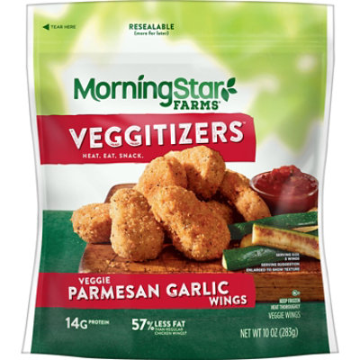 MorningStar Farms Veggie Classics Nuggets Parmesan Garlic 10oz - Image 3