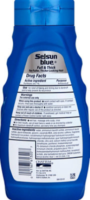 Selsun Blue Full & Thick Dandruff Shampoo - 11 Fl. Oz. - Image 3