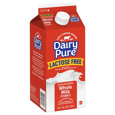 DairyPure Whole Milk Lactose Free - 0.5 Gallon - Image 2