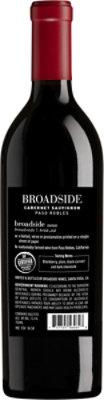 Broadside Wine Cabernet Sauvignon Paso Robles - 750 Ml - Image 4