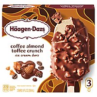 Haagen-Dazs Ice Cream Bars coffee almond crunch - 3-3 Fl. Oz. - Image 3