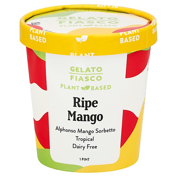 Gelato Fiasco Sorbetto Ripe Mango - 1 Pint