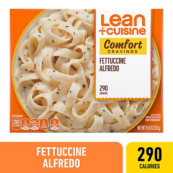 LEAN CUISINE Comfort Cravings Fettuccini Alfredo Frozen Entree Box - 9.25 Oz