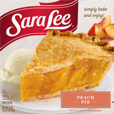 Sara Lee Pie Oven Fresh Peach - 34 Oz - Image 1