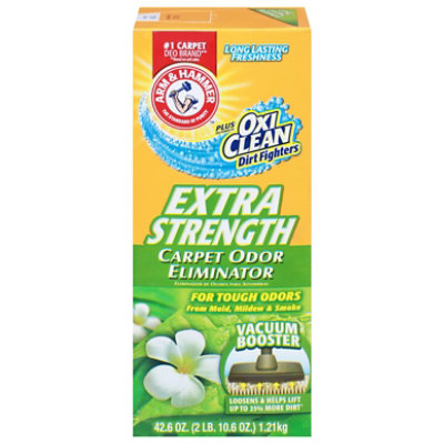 ARM & HAMMER Plus OxiClean Dirt Fighters Carpet Odor Eliminator Extra Strength - 18 Oz - Image 1