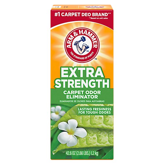 ARM & HAMMER Plus Oxiclean Dirt Fighters Extra Strength Carpet Odor Eliminator - 42.6 Oz
