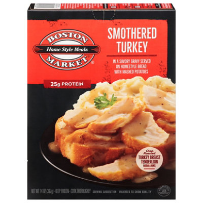 Boston Market Home Style Meals Smothered Turkey - 14 Oz - Image 3