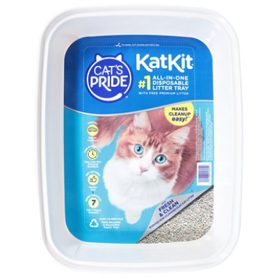 Cats Pride Kat Kit Tray with Litter All in One - Each - Image 3