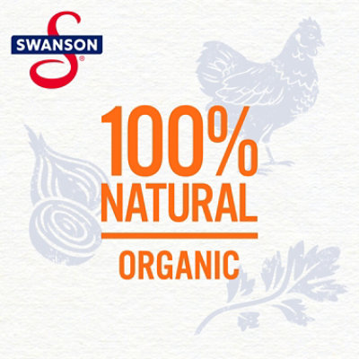 Swanson Organic 100% Natural Chicken Broth - 32 Oz - Image 2