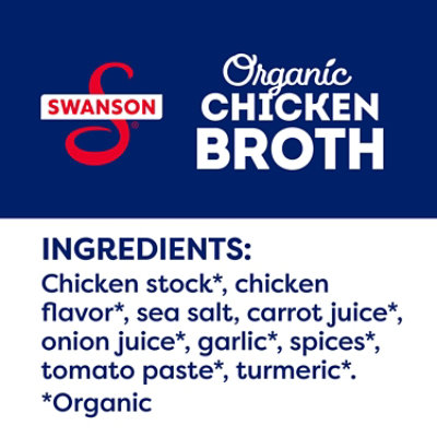 Swanson Organic 100% Natural Chicken Broth - 32 Oz - Image 5