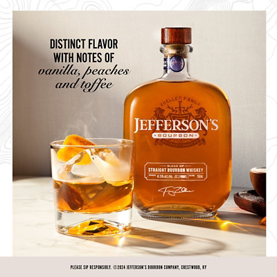 Jefferson's Aged 8 Years Very Small Batch Straight Bourbon - 750 Ml - Image 4