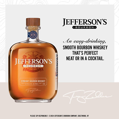 Jefferson's Aged 8 Years Very Small Batch Straight Bourbon - 750 Ml - Image 3