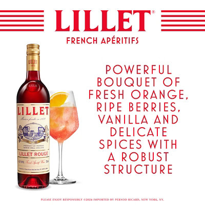 Lillet Rouge Aperitif - 750mL - Image 4