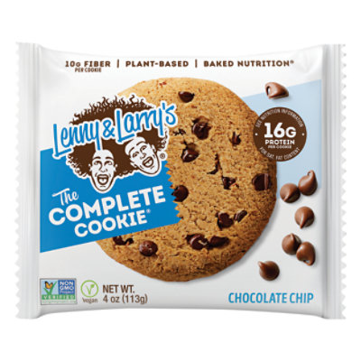 Lenny & Larrys The Complete Cookie Chocolate Chip - 4 Oz