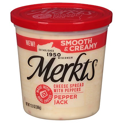 Merkt's Pepper Jack Spreadable Cheese Cup - 12.9 Oz - Image 1