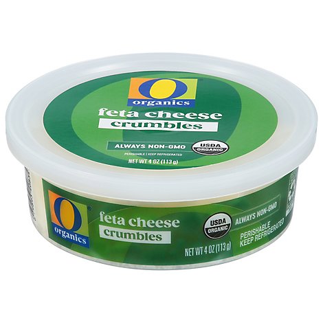 O Organics Organic Cheese Feta Crumbled - 4 Oz