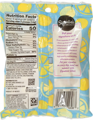 Signature SELECT Candy Lemon Drops - 9 Oz - Image 7