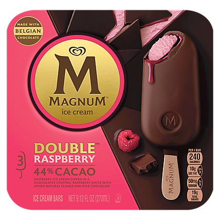 Magnum Double Raspberry Ice Cream Bar - 3 Count - Image 2