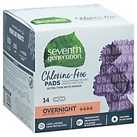 Seventh Generation Pad Ultrathin Ovrnght - 14 Count - Image 1
