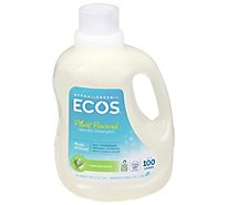 ECOS Laundry Detergent Liquid With Built In Fabric Softener 2X Lemongrass Jug - 100 Fl. Oz.