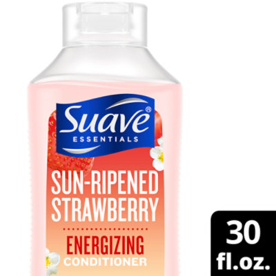 Suave Essentials Conditioner Sun Ripped Strawberry - 30 Fl. Oz.