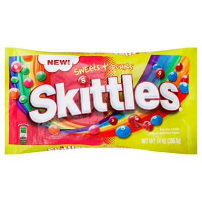 Skittles Sweets and Sours Candy Bag 14 Oz