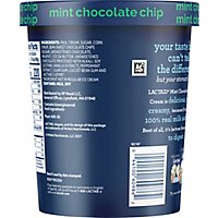 Lactaid Ice Cream Lactose Free Mint Chocolate Chip Tub - 1 Quart - Image 6