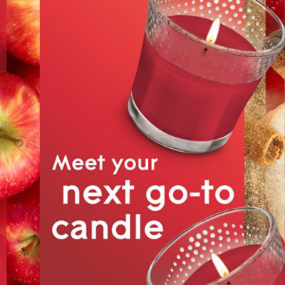 Glade Welcoming Apple Cinnamon Candle - 3.4 Oz - Image 4