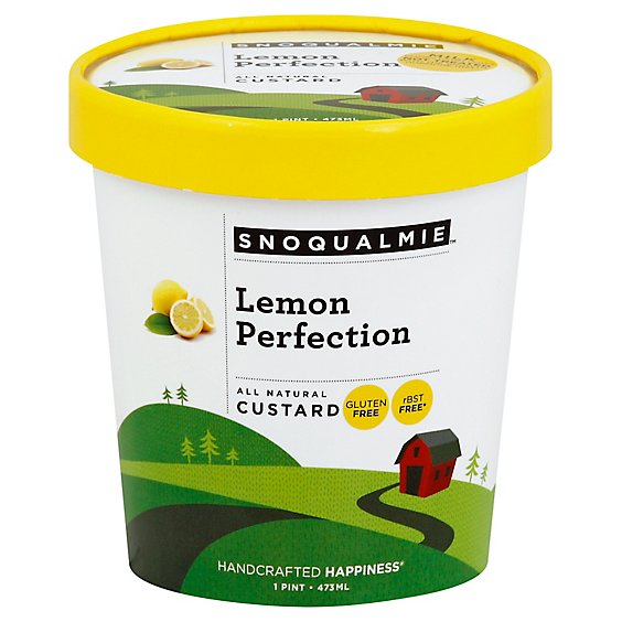 Snoqualmie Lemon Perfection Custard - 1 Pint