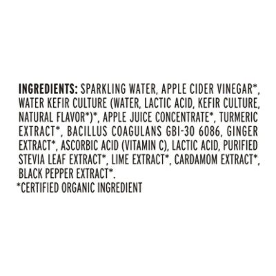 KeVita Turmeric Ginger Tonic Probiotic Drink- 15.2 Fl. Oz. - Image 5