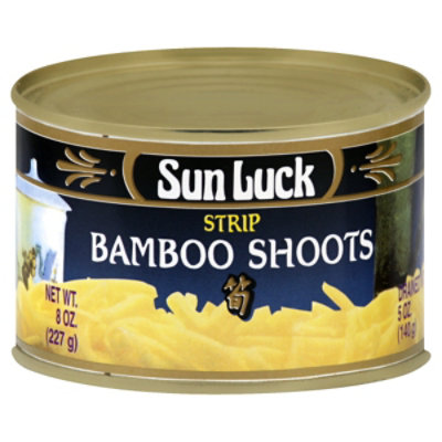 Sun Luck Bamboo Shoot Strip - 8 Oz - Image 1