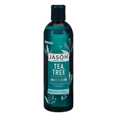 JASON Shampoo Treatment Normalizing Tea Tree - 17.5 Fl. Oz. - Image 1