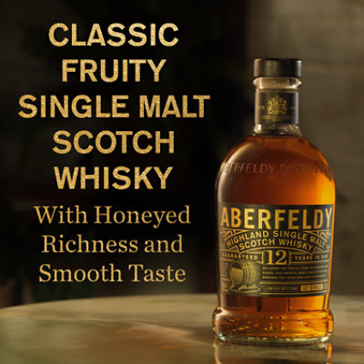 Dewar's Aberfeldy 12 Year Old Single Malt Scotch Whisky - 750 Ml - Image 3