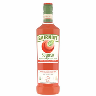 Smirnoff Vodka Ruby Red Sourced 60 Proof - 750 Ml (limited quantities may be available in store) - Image 1
