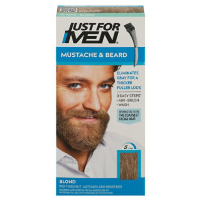 Just For Men M/B/S Brush-In Gel Blond - 1 Oz - Image 3