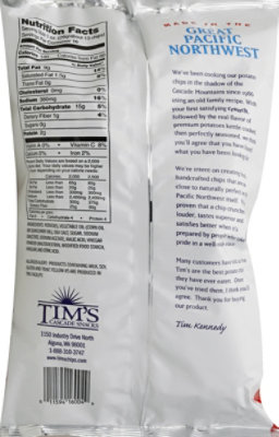 Tims Potato Chips Cascade Style Sea Salt & Vinegar - 16 Oz - Image 3