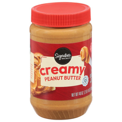 Signature SELECT Peanut Butter Creamy - 40 Oz - Image 1