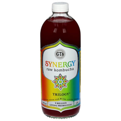 GT‘s Synergy Trilogy Raw Kombucha - 48 Fl. Oz. - Image 3