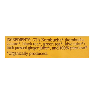 GT’s Synergy Gingerade Kombucha - 48 Fl. Oz. - Image 5