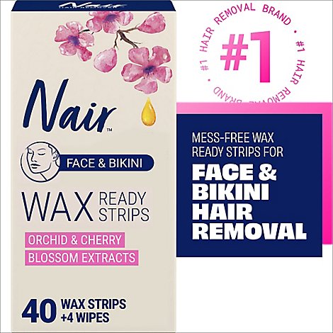 Nair Wax Ready Strips Face Online Groceries Jewel Osco