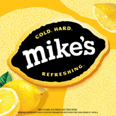 Mikes Hard Beverage Cool Hard Refreshing Lemonade Peach Bottle - 6-11.2 Fl. Oz. - Image 5