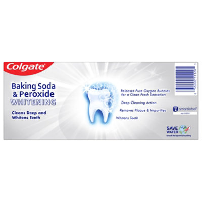 Colgate Toothpaste Baking Soda & Peroxide Whitening Twin Pack - 2-6 Oz - Image 2