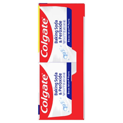 Colgate Toothpaste Baking Soda & Peroxide Whitening Twin Pack - 2-6 Oz - Image 5