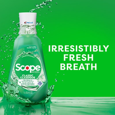 Crest Scope Classic Mouthwash Original Mint - 1 Liter - Image 2