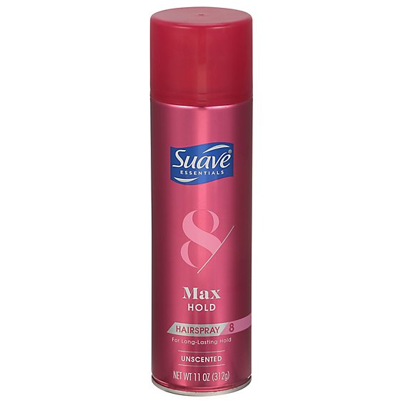 Suave Hairspray Max Hold Unscented - 11 Oz
