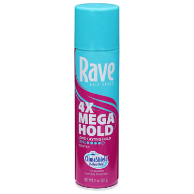 Rave Hairspray Scented 4X Mega Hold - 11 Oz - Image 2