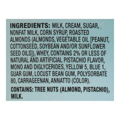 Signature SELECT Ice Cream With Almonds Pistachio - 1.5 Quart - Image 5