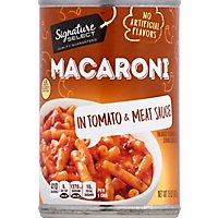 Signature SELECT Macaroni & Beef In Tomato Sauce - 15 Oz - Image 2